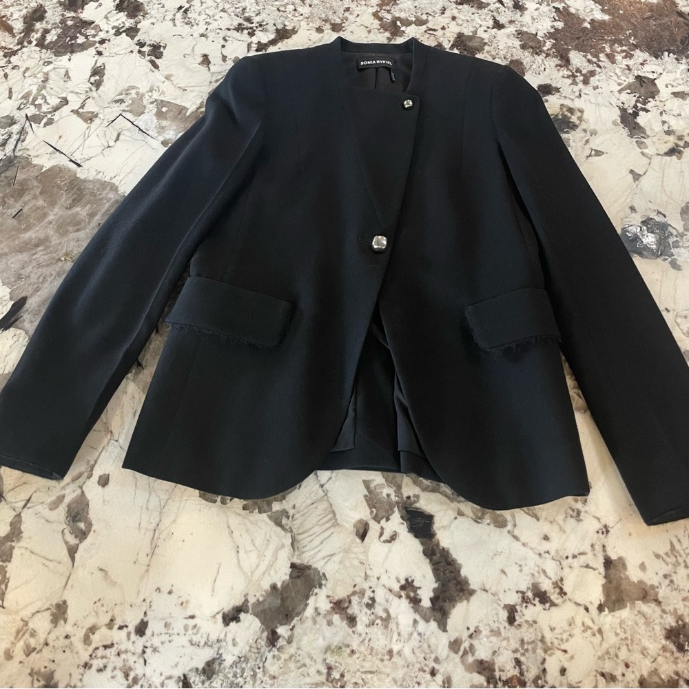 Sonia Rykiel Black Blazer M/6-8